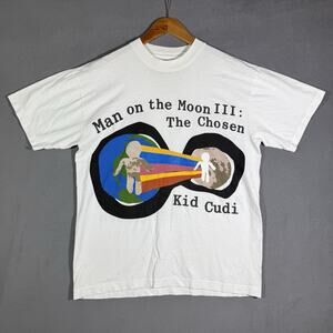 KID CUDI T-shirt Men’s Medium Man on the Moon III: The Chosen White CPFM Heaven